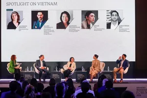 Bà Thi Anh Đào, Giám đốc Khối Marketing Masterise Group đã có nhiều chia sẻ giá trị tại Branded Residences Forum Asia 2025