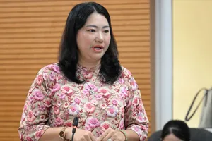 Bà Phạm Huyền, Phó trưởng Phòng Kiểm sát Thi hành án dân sự, Viện Kiểm sát nhân dân TP Hà Nội