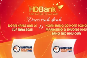 HDBank nhận hai giải thưởng lớn từ Asian Banking & Finance