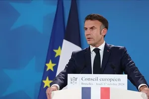 Tổng thống Pháp Emmanuel Macron. Nguồn: THX/TTXVN