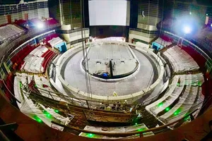 Rạp xiếc hiện đại bậc nhất Việt Nam gần “về đích”