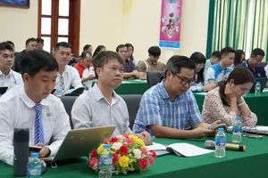 Các đại biểu tham gia chương trình tập huấn chứng chỉ MarinTrust và thực hành IUU