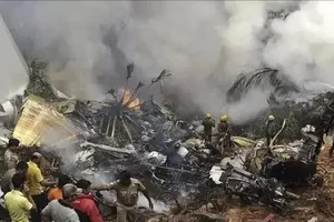 Rơi máy bay ở Nga, gần 50 người thiệt mạng