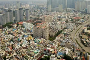 Toàn cảnh đô thị TPHCM. Ảnh: Hoàng Hùng
