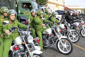 Lâm Đồng đồng loạt ra quân trấn áp tội phạm, đảm bảo an ninh