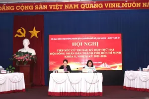 Đại biểu HĐND TPHCM tiếp xúc cử tri phường Lái Thiêu