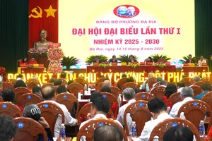 Đại hội đại biểu Đảng bộ phường Bà Rịa lần thứ I, nhiệm kỳ 2025-2030