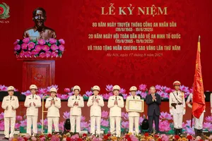 Bộ Công an đón nhận Huân chương Sao vàng lần thứ 5