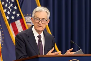 Chủ tịch Cục Dự trữ liên bang Mỹ (Fed) Jerome Powell. Ảnh: THX/TTXVN