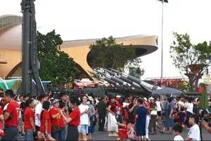 Ngày đầu của kỳ nghỉ lễ 2-9, Triển lãm Thành tựu đất nước đón 600.000 lượt khách