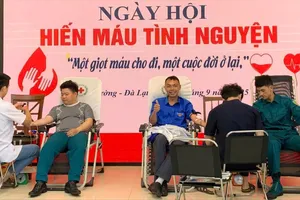 "Giọt hồng Xuân Trường - Đà Lạt" thu về 162 đơn vị máu