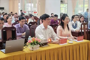 Quang cảnh lớp Bồi dưỡng nghiệp vụ