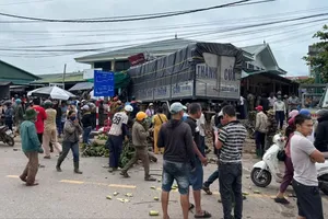 Hiện trường vụ tai nạn