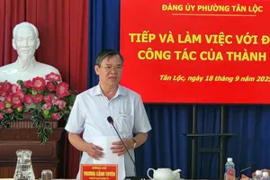 Khuyến cáo người dân hạn chế đào giếng, sử dụng nước ngầm ở cù lao Tân Lộc 