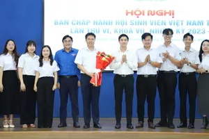 Đồng chí Nguyễn Đăng Khoa giữ chức Chủ tịch Hội Sinh viên Việt Nam TPHCM