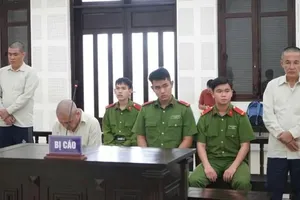 Các bị cáo tại tòa