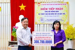 ĐBSCL chung tay chia sẻ đồng bào bị thiệt hại do bão số 10