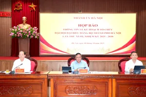 Ứng dụng mạnh mẽ công nghệ tại Đại hội đại biểu Đảng bộ TP Hà Nội lần thứ XVIII