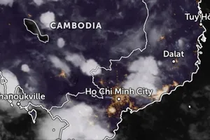 Mưa gió đang dịch chuyển vào phía Nam