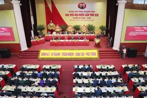 Toàn cảnh Đại hội đại biểu Đảng bộ tỉnh Thanh Hóa lần thứ XX