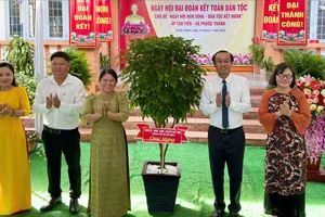 Ấp Tân Tiến (xã Phước Thành) ra mắt mô hình “Khu dân cư đoàn kết - Nghĩa tình - tự quản”