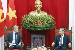 Tổng Bí thư Tô Lâm tiếp Giám đốc Tập đoàn A.P.Moller - Maersk, Đan Mạch