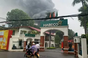 Cháy Nhà máy Bia Hà Nội 