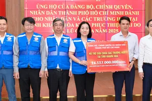 TPHCM tiếp tục hỗ trợ tỉnh Khánh Hòa hơn 58 tỷ đồng khắc phục thiệt hại do mưa lũ