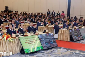 Tổng Bí thư Tô Lâm và các đại biểu dự hội nghị toàn quốc tổng kết công tác tuyên giáo và dân vận năm 2025, triển khai nhiệm vụ năm 2026. Ảnh: TTXVN