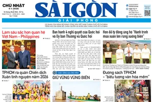 Báo Sài Gòn Giải Phóng ngày 4/1/2026
