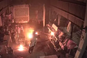 Hiện trường vụ việc