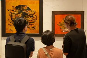 Dấu ấn sơn mài Ngô Thành Nhân - Ký ức vàng son