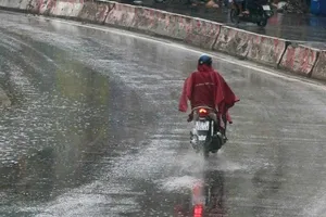 Bắc bộ còn rét, Nam bộ có mưa rào