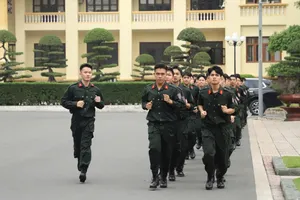 Trường ĐH An ninh nhân dân ra quân huấn luyện sẵn sàng cho công tác bảo vệ Đại hội XIV của Đảng