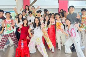 Học sinh tự tin với các tiết mục tham dự vòng chung kết