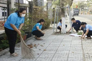 Chung tay "khoác áo mới" cho khu dân cư
