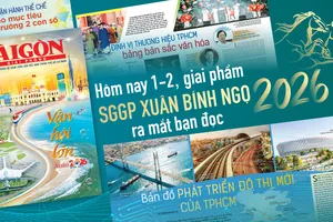 Hôm nay 1-2, giai phẩm SGGP Xuân Bính Ngọ 2026 ra mắt bạn đọc