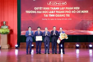Trường Đại học Luật TPHCM ra mắt Phân hiệu tại Quảng Trị