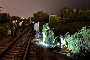 Nhân viên tuần đường sắt bị tàu hỏa tông tử vong