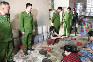 Triệt phá đường dây sản xuất thuốc đông y giả quy mô lớn