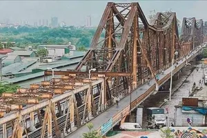 Hà Nội cấm xe qua cầu Long Biên từ ngày 28-3 đến hết 27-5