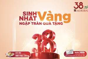 Agribank tri ân khách hàng với loạt chương trình ưu đãi đặc biệt nhân dịp sinh nhật 38 năm