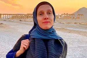 Nữ nhà báo tự do người Mỹ Shelly Kittleson. Ảnh: NBC