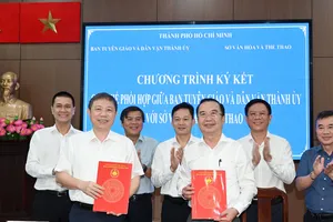 Ký kết phối hợp thực hiện nhiệm vụ báo chí, xuất bản