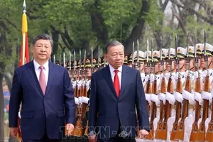 Lễ đón trọng thể Tổng Bí thư, Chủ tịch nước Tô Lâm thăm cấp Nhà nước đến Trung Quốc