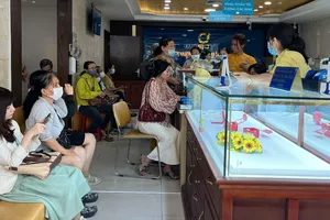 Sáng 16-4, giá vàng trong nước giảm mạnh