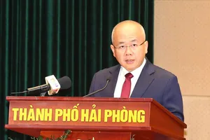 Ông Đỗ Thành Trung giữ chức Chủ tịch UBND TP Hải Phòng