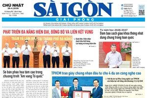 Báo Sài Gòn Giải Phóng ngày 26/4/2026