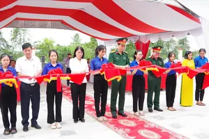 Khánh thành công trình tu bổ, tôn tạo Nghĩa trang Liệt sĩ Vĩnh Linh