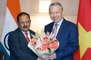Tổng Bí thư, Chủ tịch nước Tô Lâm tiếp Cố vấn An ninh Quốc gia Ấn Độ Ajit Doval